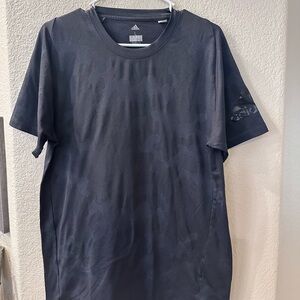 Adidas Men's Charcoal Camouflage Tee